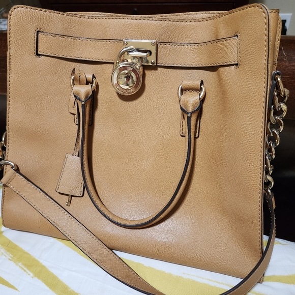 Michael Kors hamilton satchel bag large - Picture 8 of 10